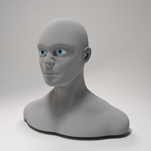 Male Head preview image
